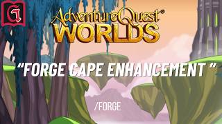 Forge Quest - "Forge Cape Enhancement" | AQW BOT