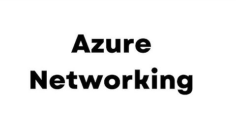 Azure Networking Interview Questions