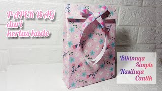 How to Wrap a Gift Without Box | Paper Bag Tutorial