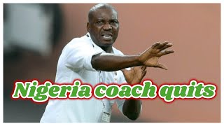 Augustine Eguavoen quits as Nigeria coach after Ghana qualify for World Cup ahead of Super Eagles