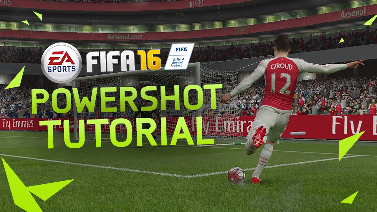 FIFA 16 Best Shooting Technique How to Score Powershots inside the Penalty Box / TIPS & TRICKS