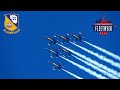 [4K] 2021 U.S. Navy Blue Angels : San Francisco Fleet Week (Sunday Demo) Comms Included!