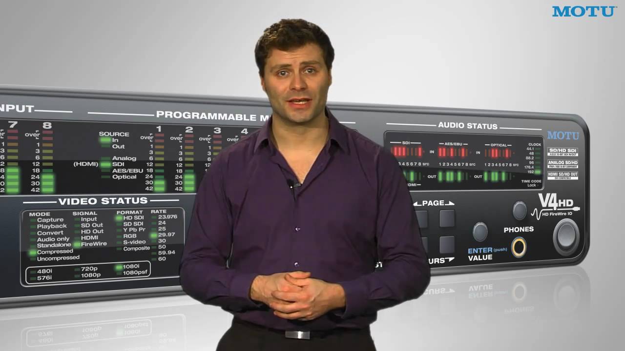 MOTU V4HD