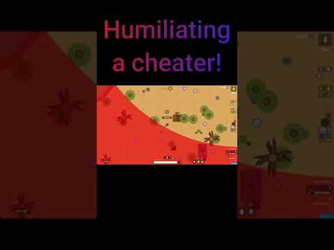 HUMILIATING A CHEATER! - Surviv.io