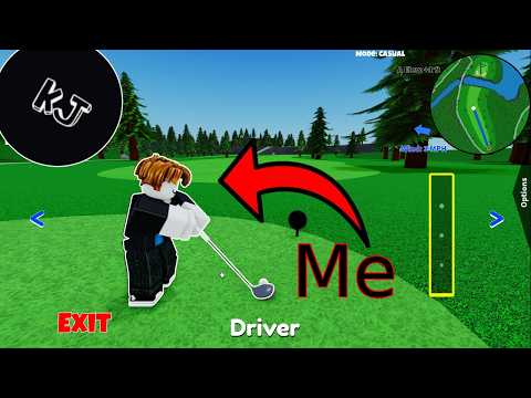 KJ Plays Roblox’s Most Realistic Golf Game…