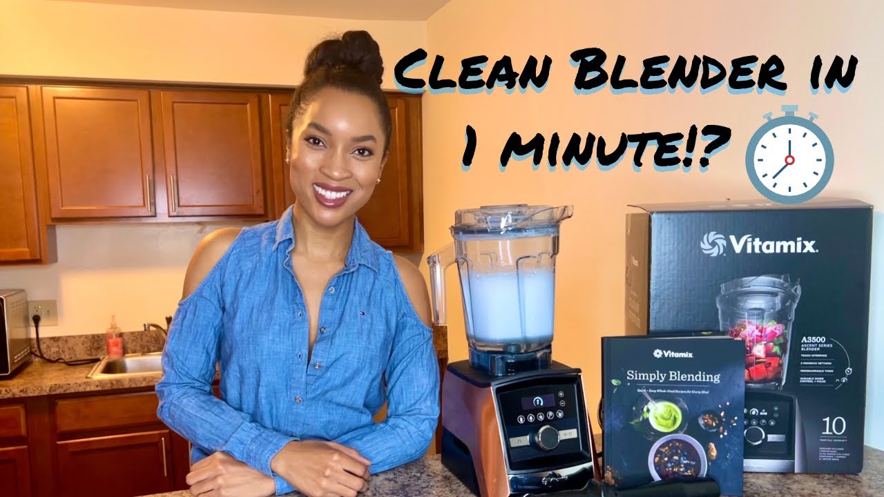How to Clean your Blender FAST! @StephanieReneeXO - YouTube