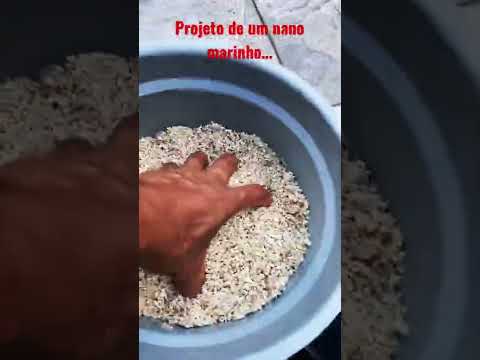 Preparação das rochas