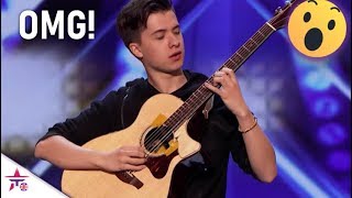 Polish Guy Plays The Guitar Unlike Anything You've SEEN! π± GENIUS!| America's Got Talent 2019