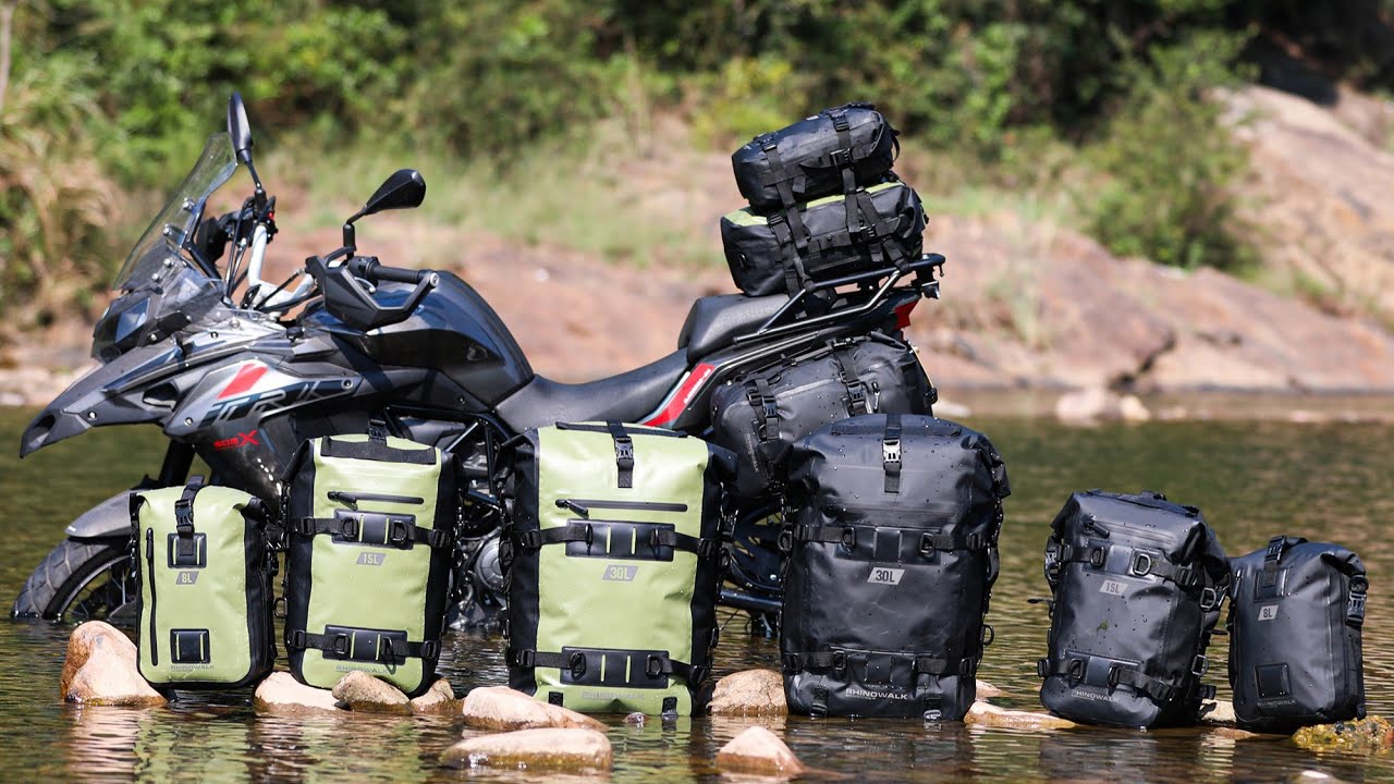 Waterproof Modular Motorcycle Packs 8L/15L/30L