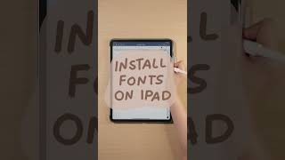 Digital Planning Tips | How to Install Fonts on your iPad screenshot 4