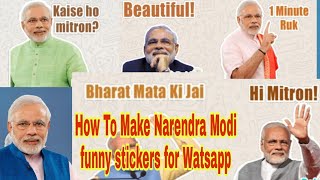 How To Make Narendra Modi funny stickers for Watsapp screenshot 3