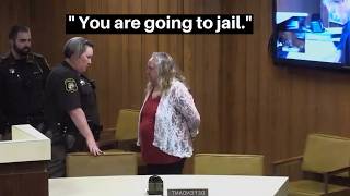 Sovereign Citizen REFUSES to Accept Court’s Jurisdiction — Judge Sends Her to JAIL