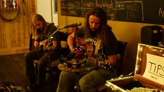 Caleb Morgan at the Angry Goat Pub May 18 2018