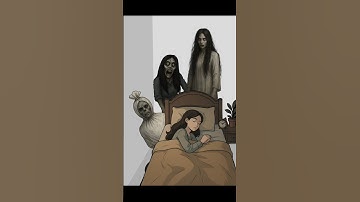 #shorts haunted bedroom | kamar angker #haunted #horror #angker #hantu #monster #pocong
