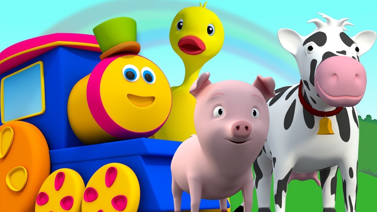 Bob le train | Est allé à la ferme | Vieux MacDonald avait ferme | Bob Train Song | Went To The Farm