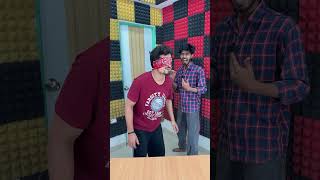 Blindfolded Chocolate Feeding Challenge #comedyshorts
