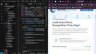UAS Dasar-Dasar Pemrograman - Demo Website Harmoni Indonesia | Herfin Arif Fakhrezi 250101047