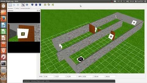 See-and-Avoid using Fuzzy Logic Controller for Quadrotor AR.Drone (ROS, Gazebo)