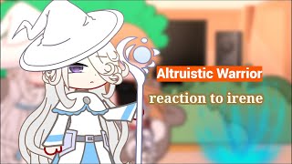 Altruistic Warrior react to Future Irene || Gacha club