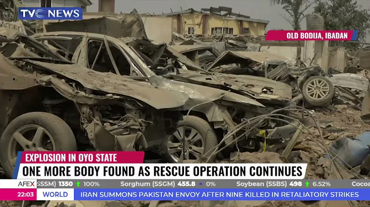 Ibadan Explosion: One More Body Found As Rescue Operation Continues
