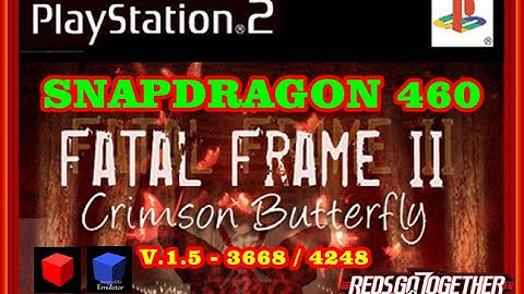 Settings // Fatal Frame 2 - Crimson Butterfly  // Aethersx2  // Snapdragon 460 // Medium Device