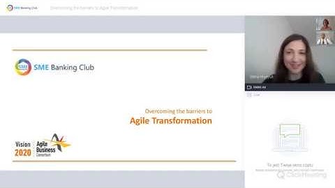 Webinar: Overcoming the barriers to Agile Transformation