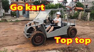 Go kart gift to wife who works long distance - Full video | Car Tech