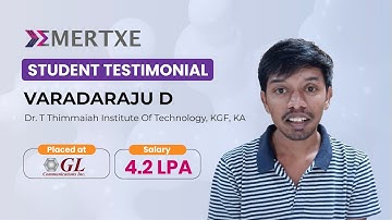 Best Institute for Embedded Systems Training | Placements Success Story by Varadaraju