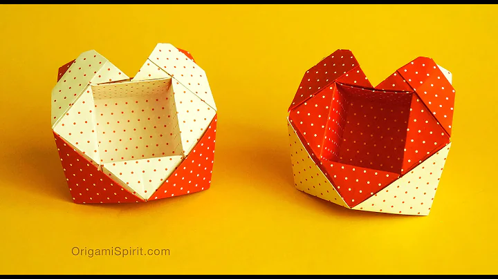 Origami Valentine Heart-Box