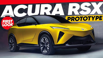 Acura RSX Prototype First Look: An All-New Electric SUV That Wears a Familiar Name
