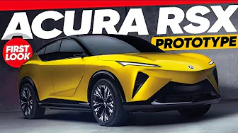 Acura RSX Prototype First Look: An All-New Electric SUV That Wears a Familiar Name
