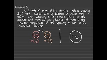 A-Level Further Mechanics 1 Ch1.3 Momentum as a vector