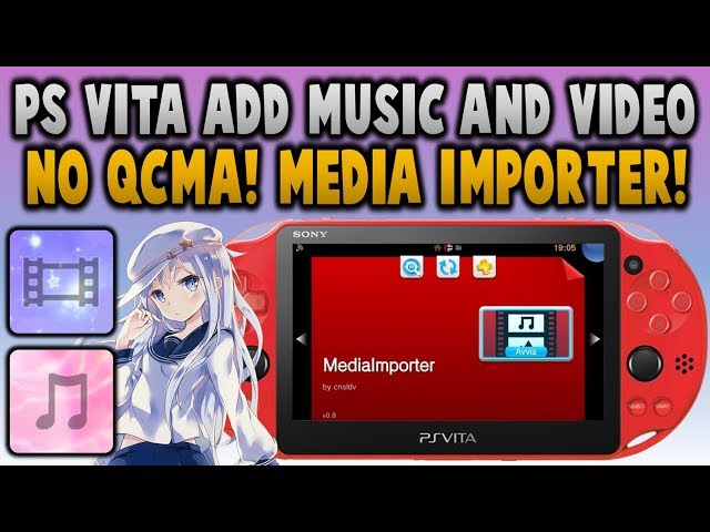 PS Vita Easily Add Videos/Music To Official App! (MediaImporter) class=