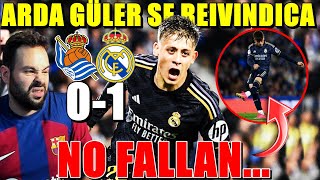 ARDA GÜLER DA la VICTORIA al MADRID 0-1 contra la REAL SOCIEDAD - NO FALLAN y SENTENCIAN LA LIGA