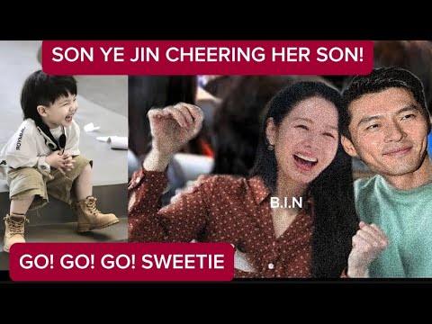Cute Video of Son YeJin cheering her Son! Go Go Go Sweetie, You can do it!  - YouTube
