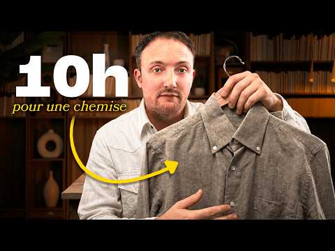 8 à 10 heures pour fabriquer une seule chemise : on vous explique !