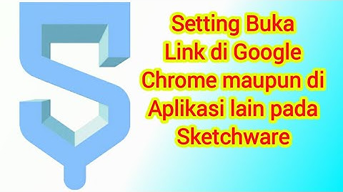 Setting Buka Link di Chrome maupun Apk lain di Sketchware | PART 2