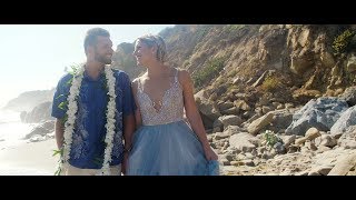 Hayley Paige Wedding Dress Wows in Oceanside Wedding | Colleen + Marty