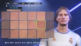 FIFA 22 How to make Luka Modric Pro Clubs Look alike