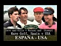 Rare Golf  Seve Ballesteros and Olazabal against Tom Watson and Payne Stewart 1993 (incomplete)