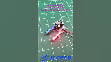 LED Flashlight Circuit #electronics_project #ledchaser #diy #ledcircuit #electronics