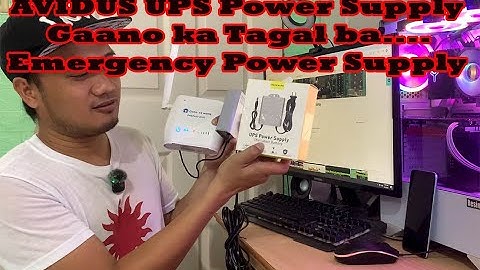 AVIDUS UPS Power Supply | Review 2025 | Ilang Oras ba Tinatagal | HONEST Review