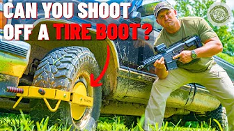 Could You Shoot Off A TIRE BOOT ?