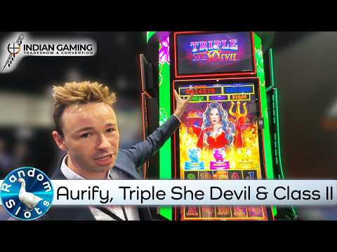 IGA 2026, Aurify, Triple She Devil Slot Machine Preview and Class II Commentary