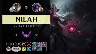 Nilah ADC vs Kai'Sa - NA Master Patch 14.9