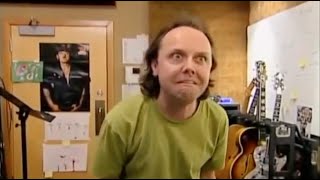 lars ulrich being mildly chaotic for 8 minutes