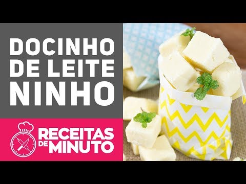 DOCINHO DE CORTE DE LEITE NINHO - Receitas de Minuto EXPRESS #266