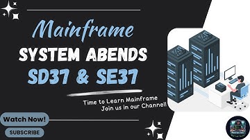 Mainframe - SD37 & SE37 System Abend | @Mainframe_Girls‬ #mainframe #trending #viralvideo #abends