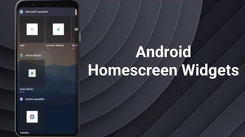 Android Smartphone Homescreen Widgets Digital Wellbeing