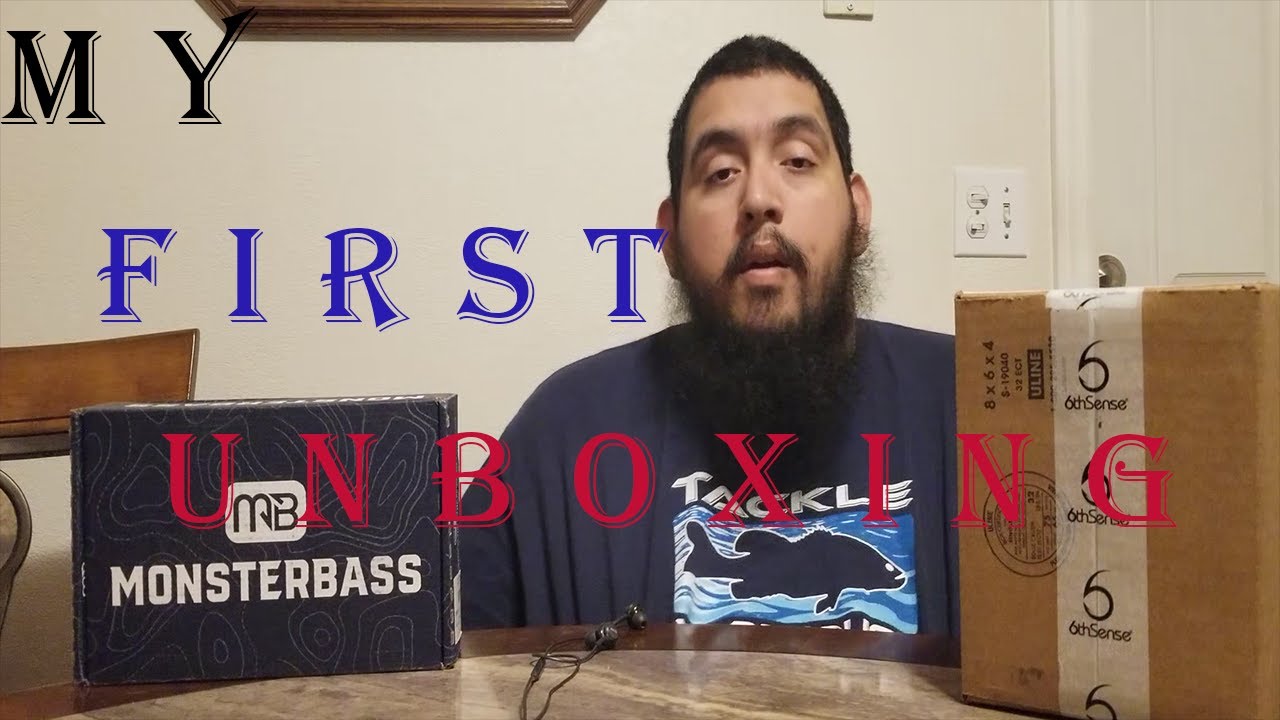 October Monsterbass and 6th Sense Unboxing